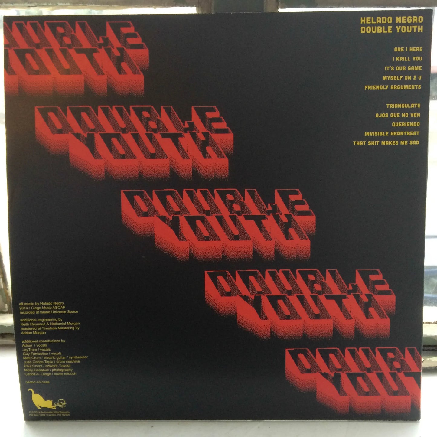 Double Youth LP, CD and Cassette